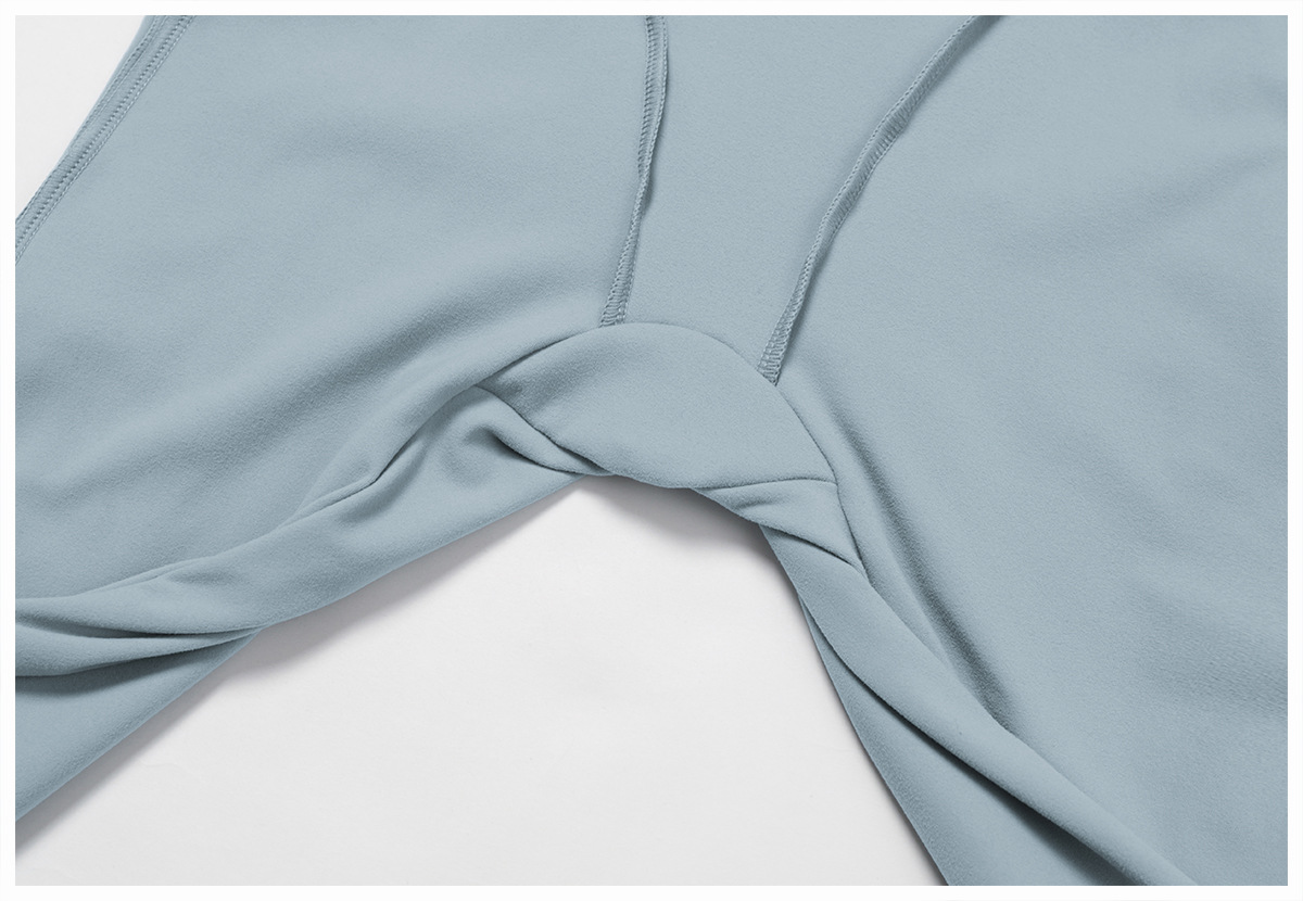 Stand Collar Half-Zip Yoga Bodysuit 9326