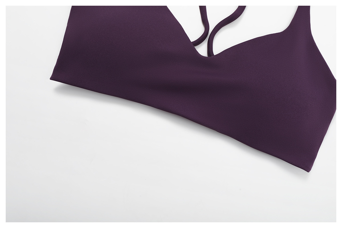 Quick-Dry Crisscross Back Yoga Bra 3091