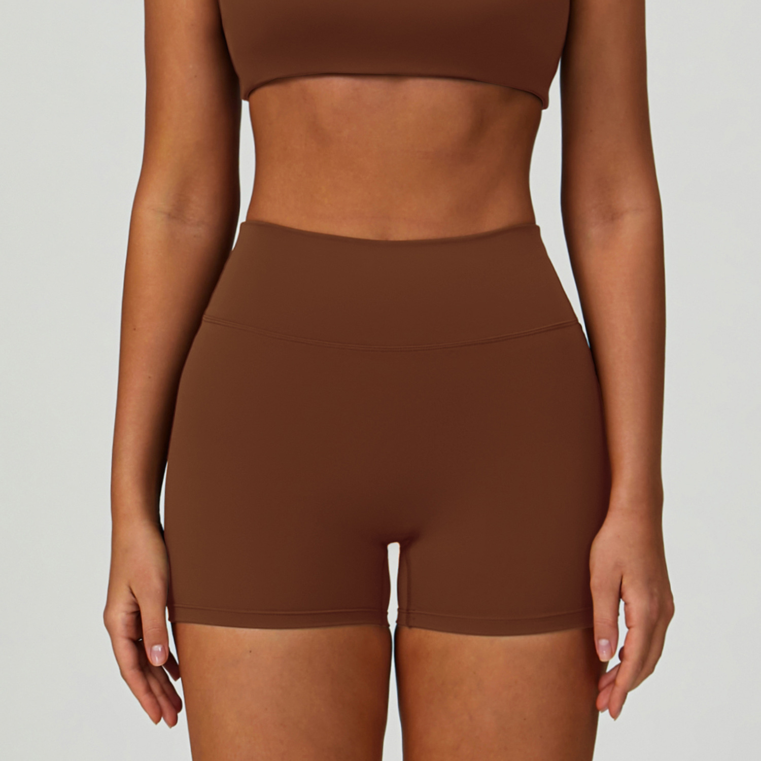 High-Waist Quick-Dry Sports Shorts 9300