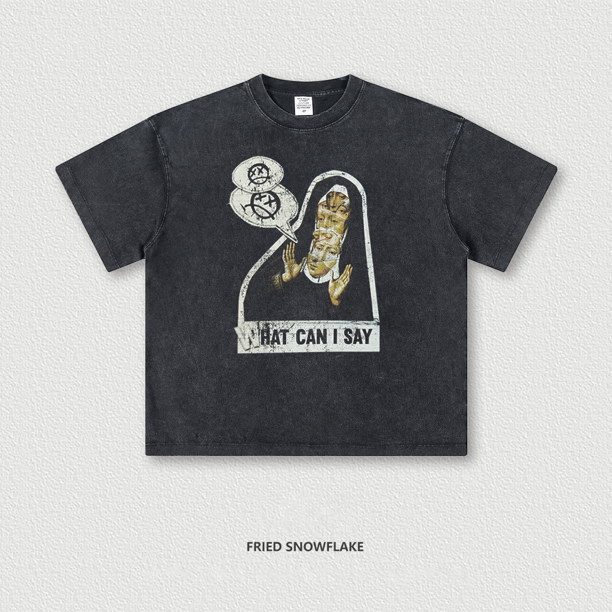 Fun Illustration Vintage Short Sleeve BE7505