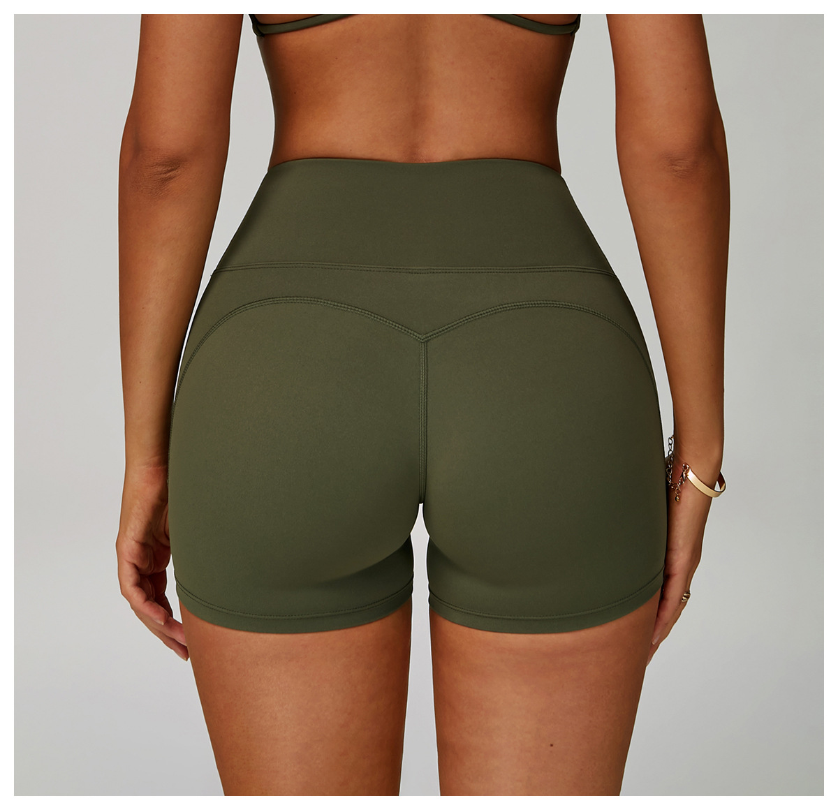 Quick-Dry Butt-Lifting Gym Shorts  3091