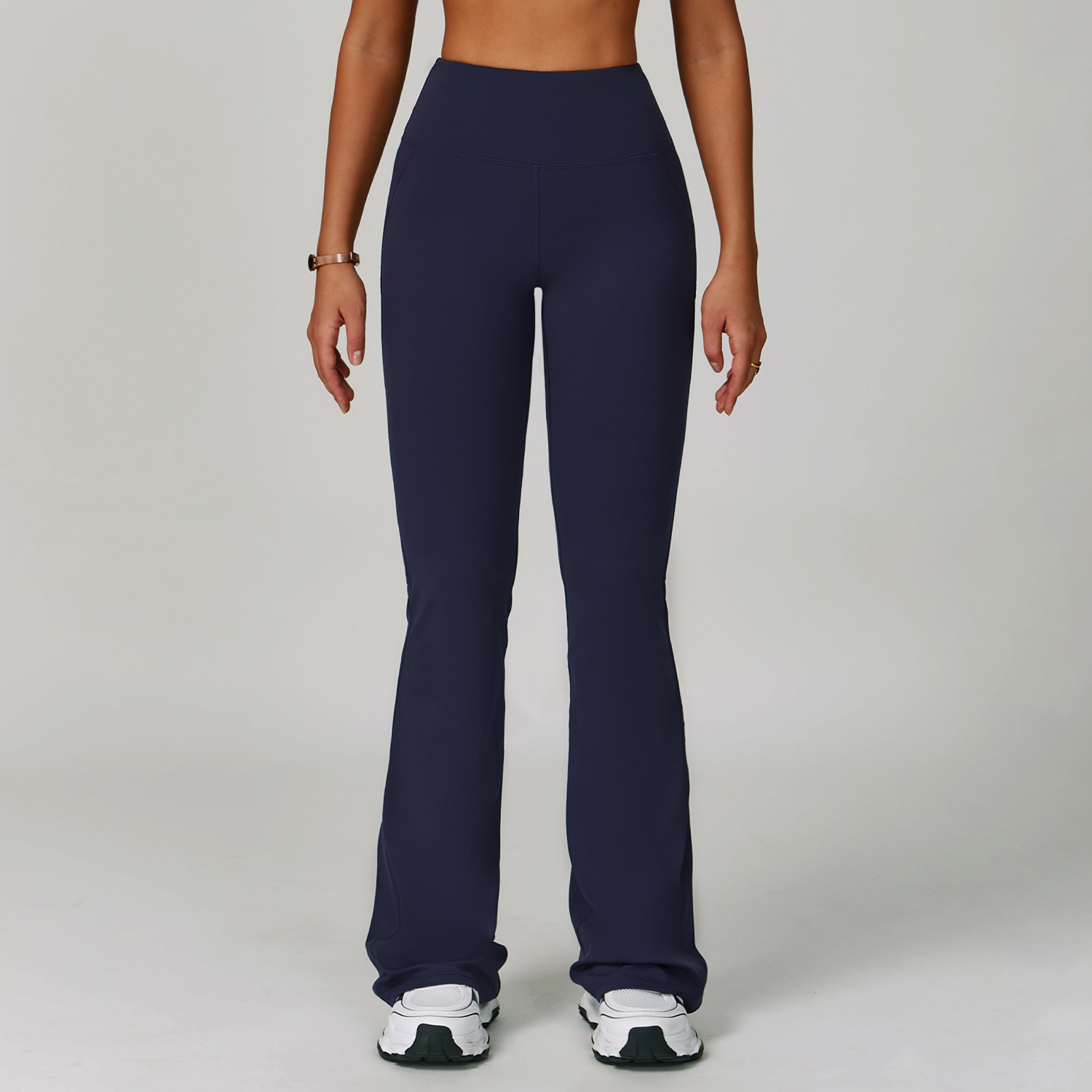 High-Waist Butt-Lifting Wide-Leg Flare Pants 3091
