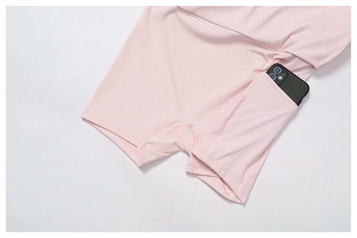 Fold-Over Waist Yoga Skirt with Pockets 2002