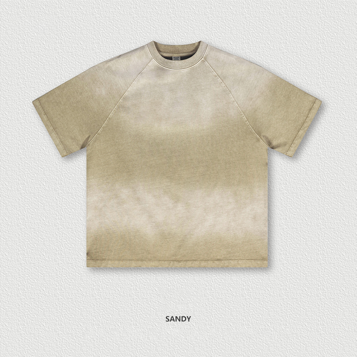 Washed Gradient T-Shirt Summer BES1998