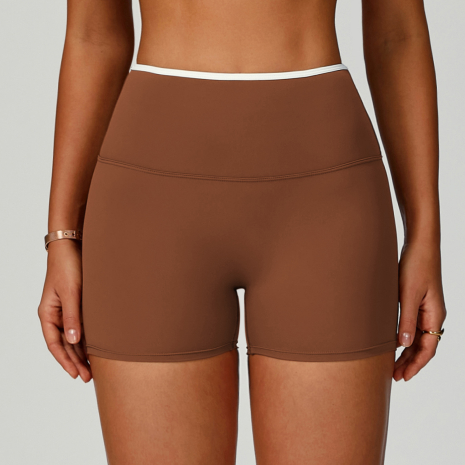 High-Waist Quick-Dry Sports Shorts 9238