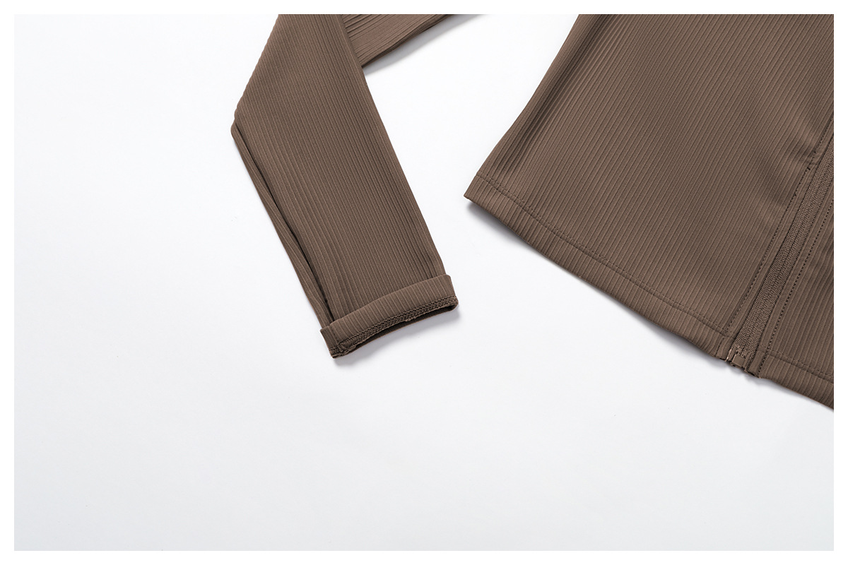 Ribbed Yoga Jacket 3093