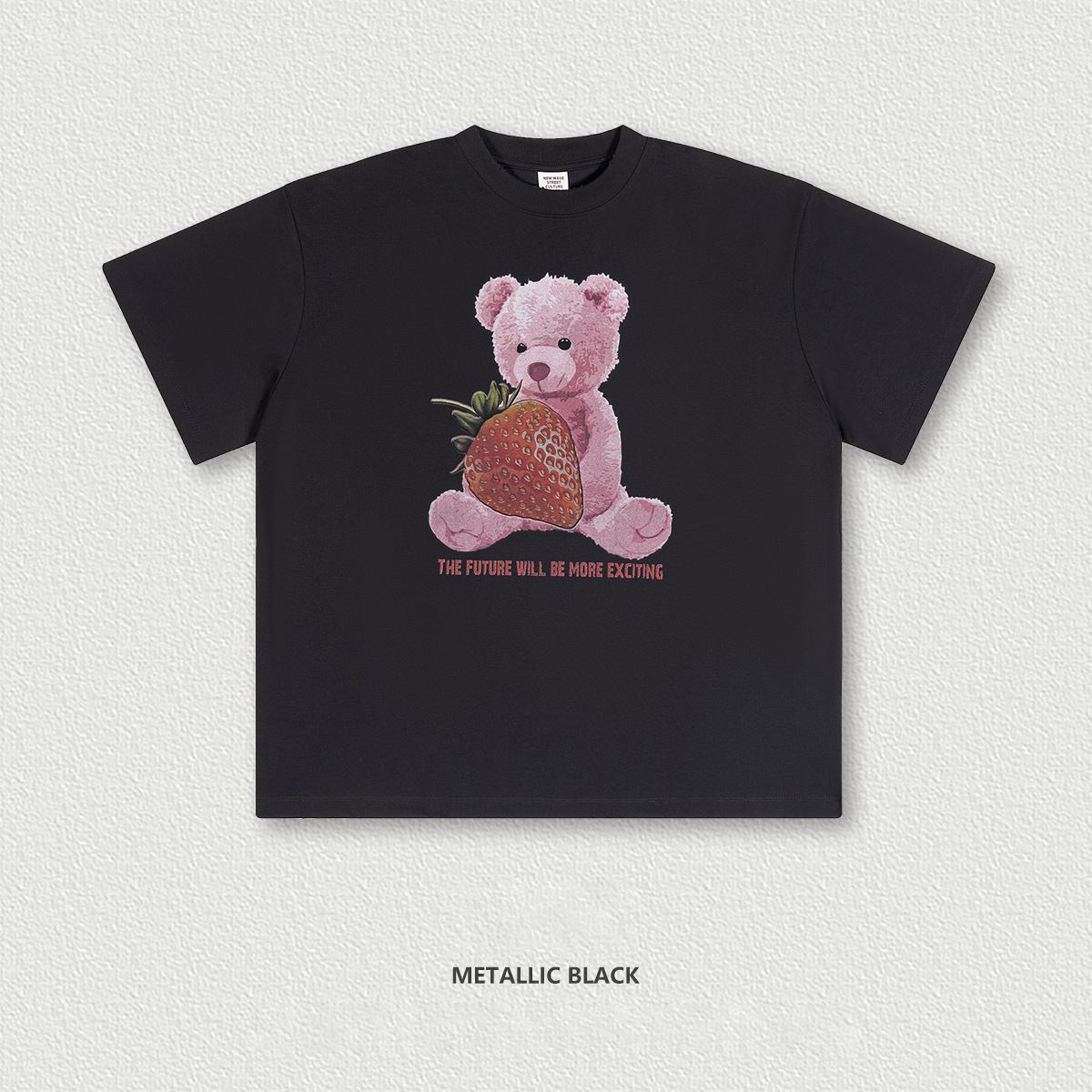 Strawberry Bear Printed Short Sleeve BE4108