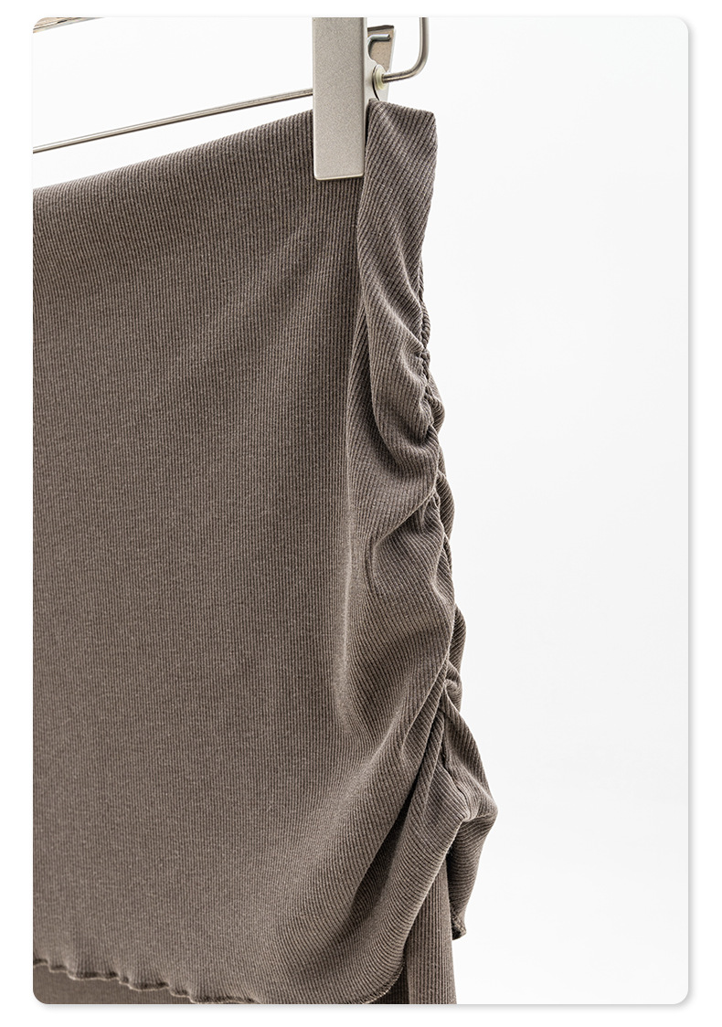 Vintage Minimalist Knitted Skirt BEN25510