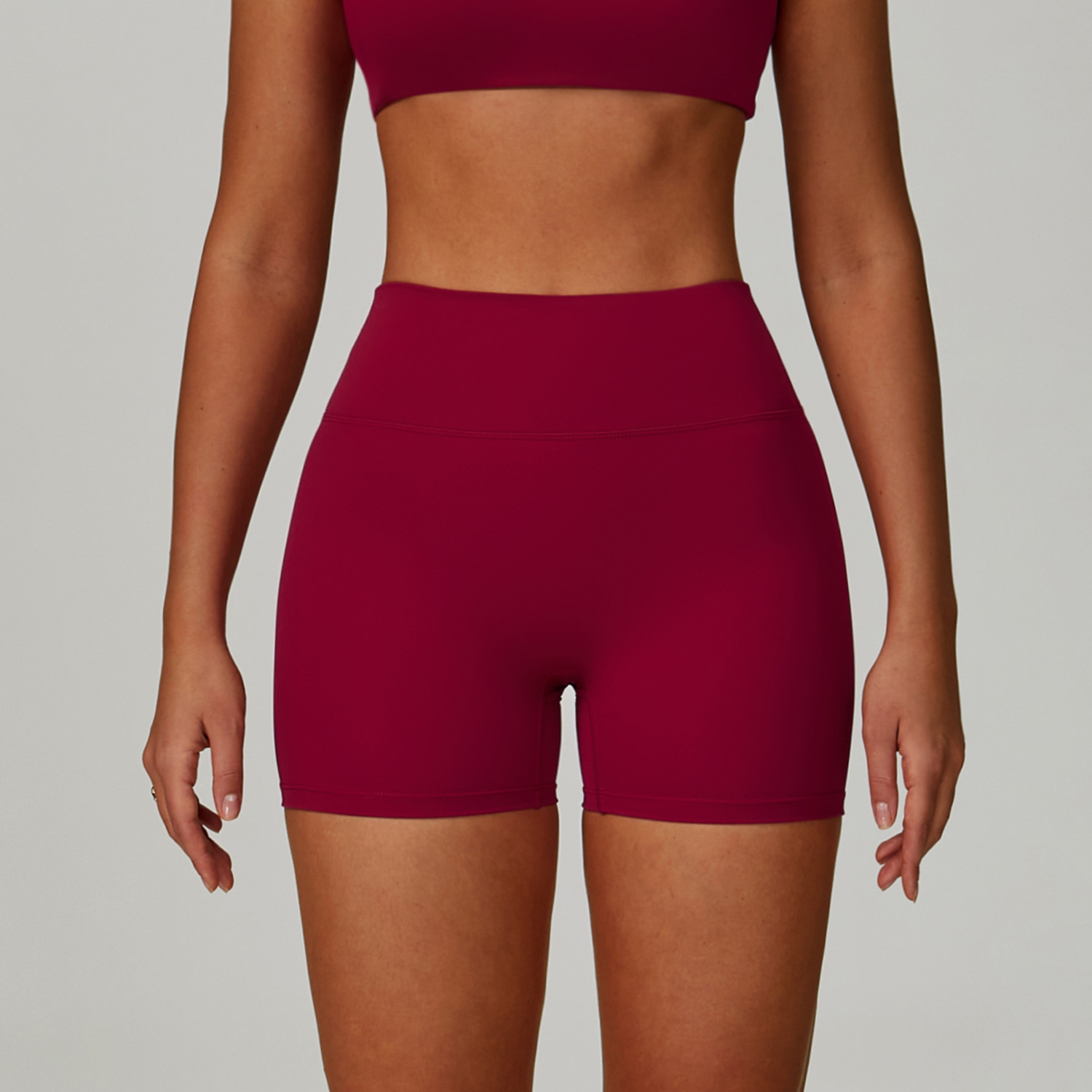 High-Waist Quick-Dry Sports Shorts 9300