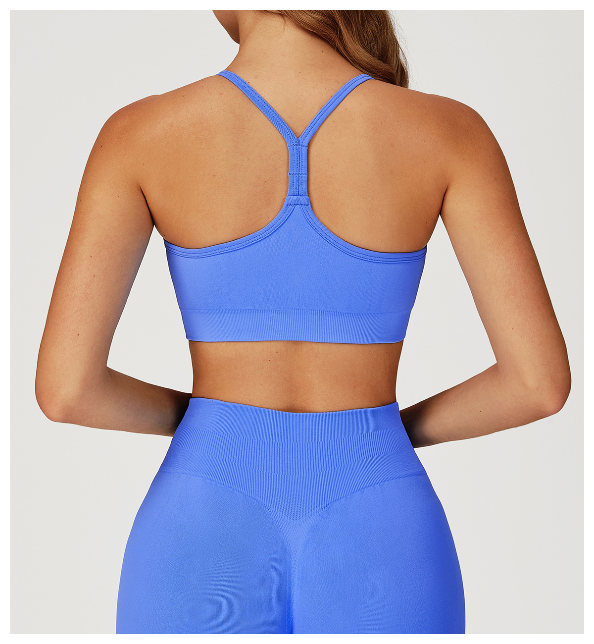 Seamless Backless Quick-Dry Yoga Bra 4513