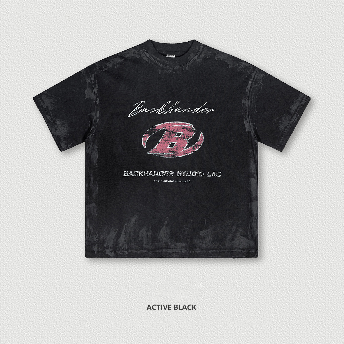 Vintage Crewneck Short Sleeve Loose T-Shirt BE7509