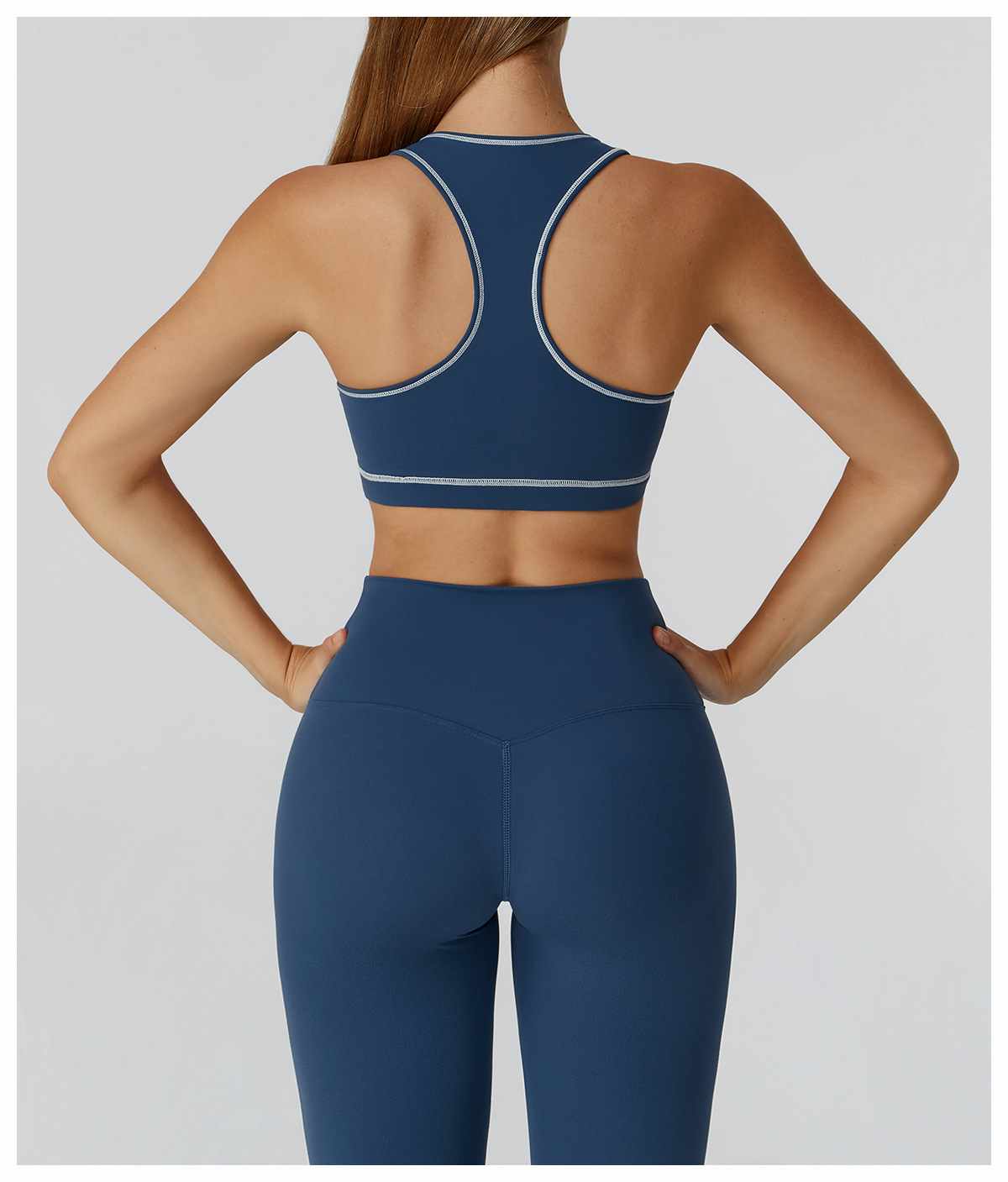 Fleece-Backed Backless Sports Tank 2036