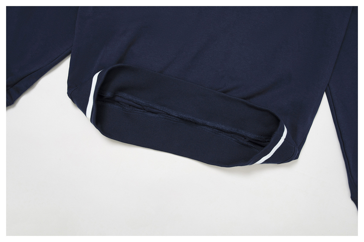 Loose Crew Neck Long-Sleeve Sweatshirt 7028