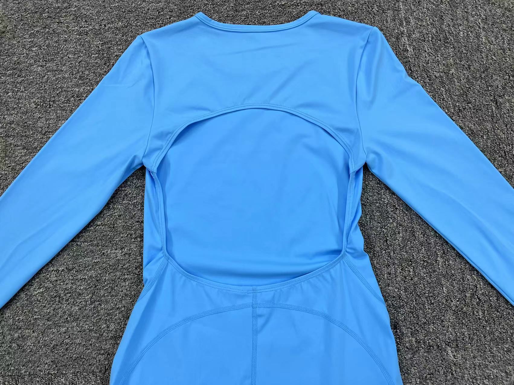 Non-Padded Backless Yoga Gym Jumpsuit DV509