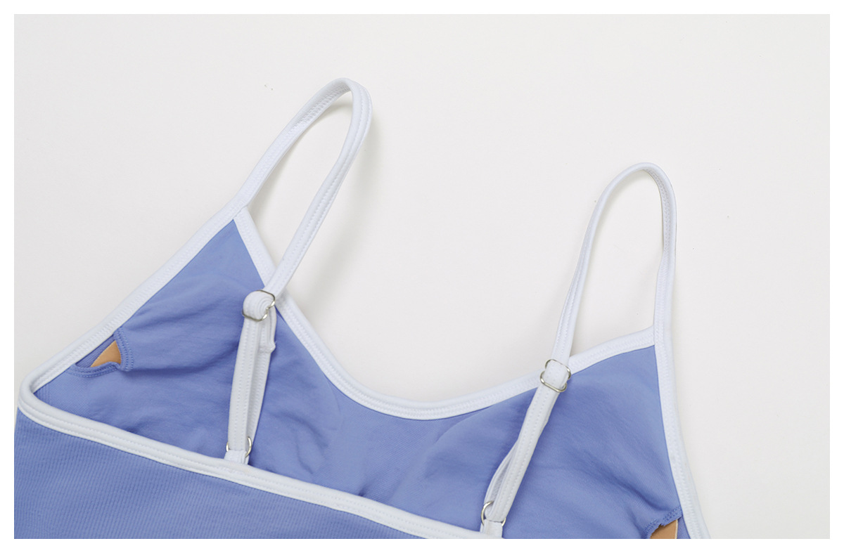 Seamless Hollow-Out Back Yoga Bra 9245