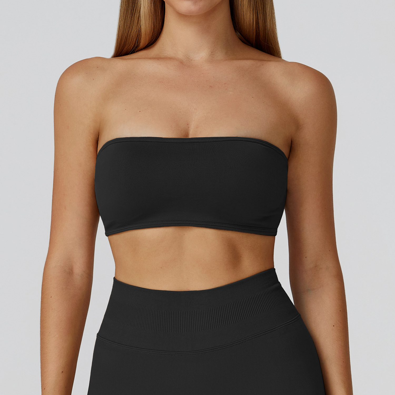 Seamless Bandeau Yoga Bra 7026