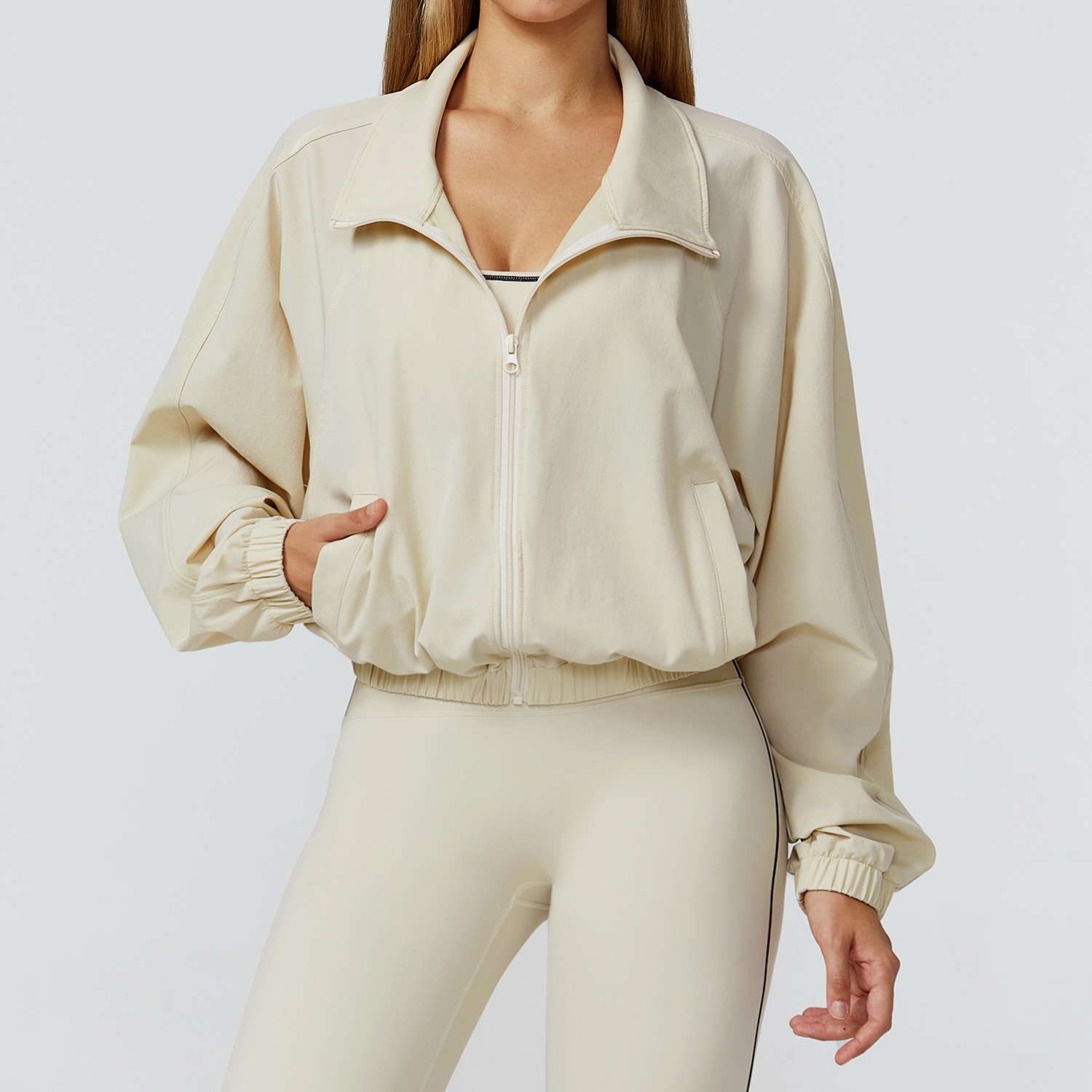 Quick-Dry Stand-Collar Sports Jacket 2031