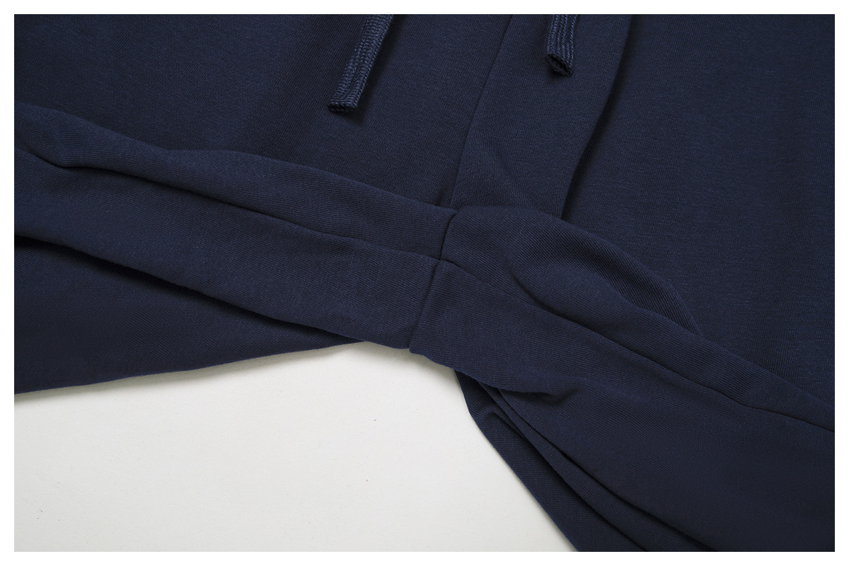 High-Waisted Straight-Leg Sweatpants 7028-1