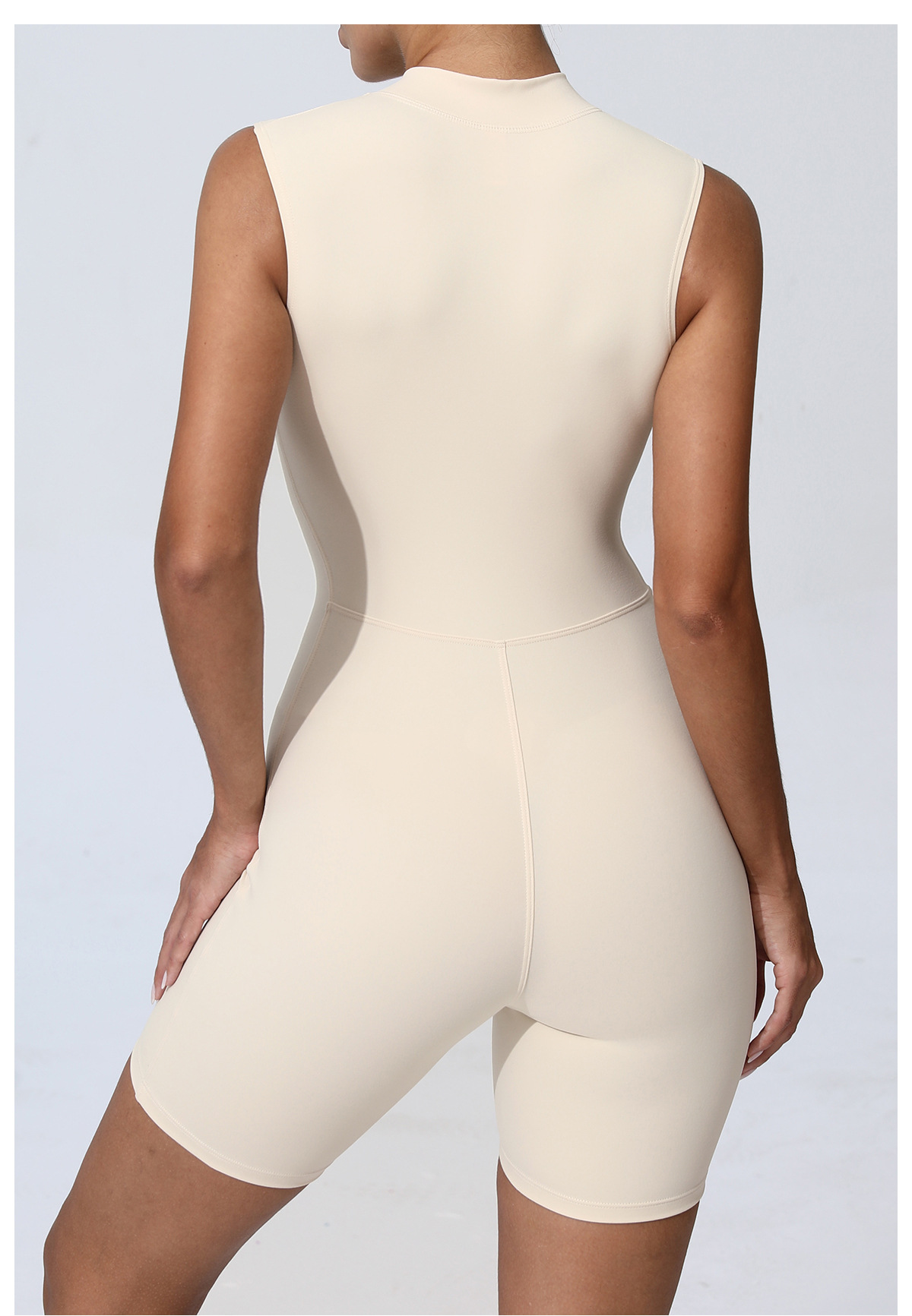 Zipper Yoga Bodysuit 25210