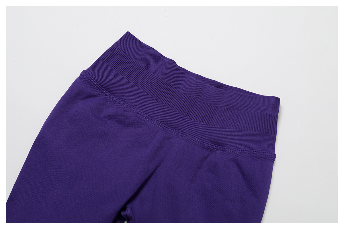Seamless High-Waist Sports Pants 7026