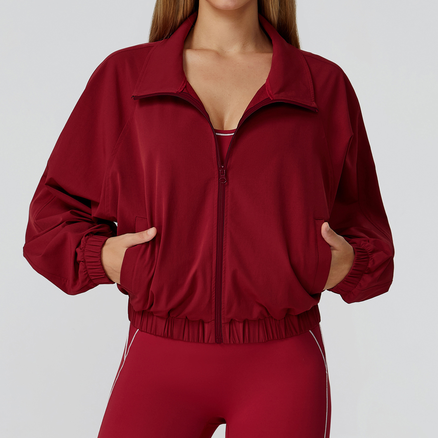 Quick-Dry Stand-Collar Sports Jacket 2031