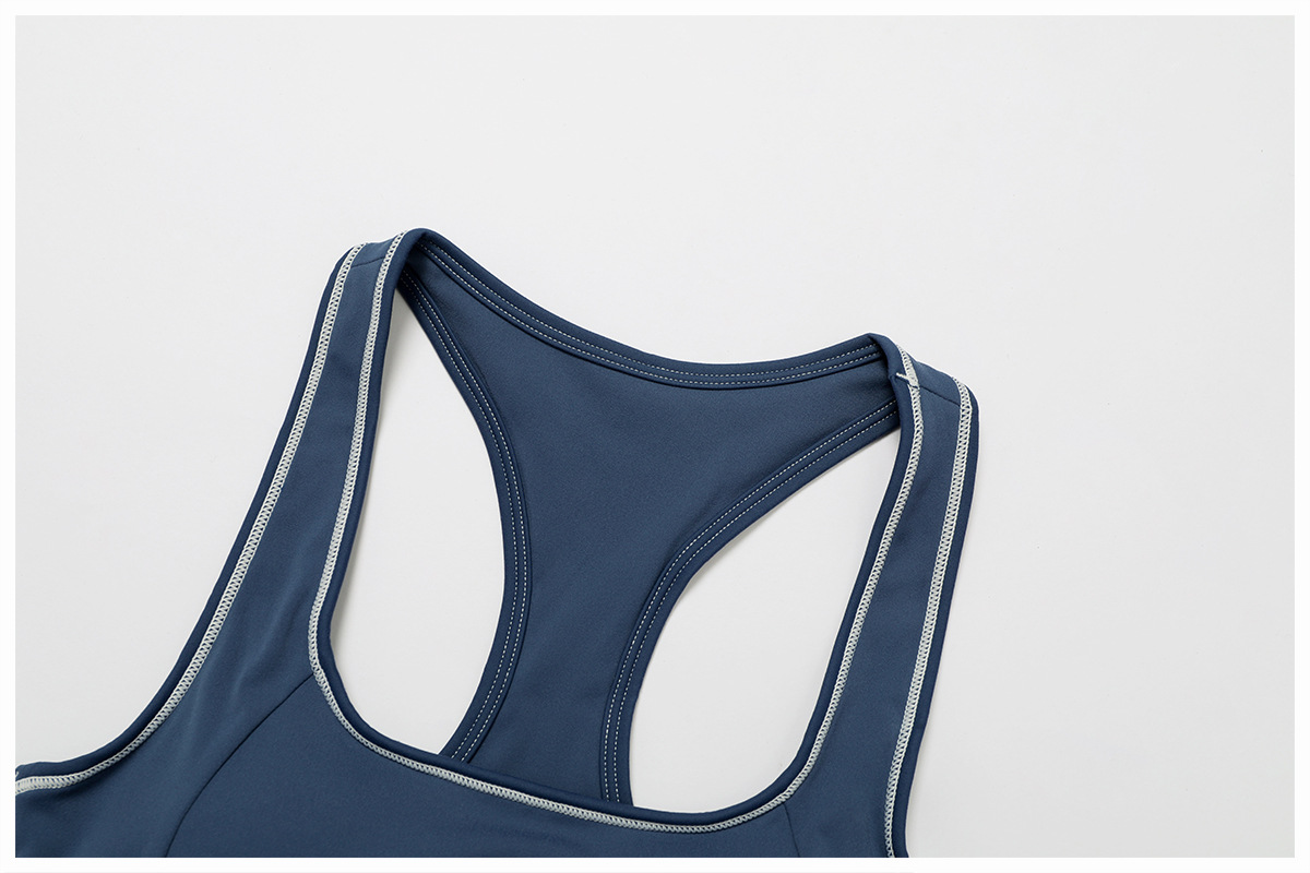 Fleece-Backed Backless Sports Tank 2036