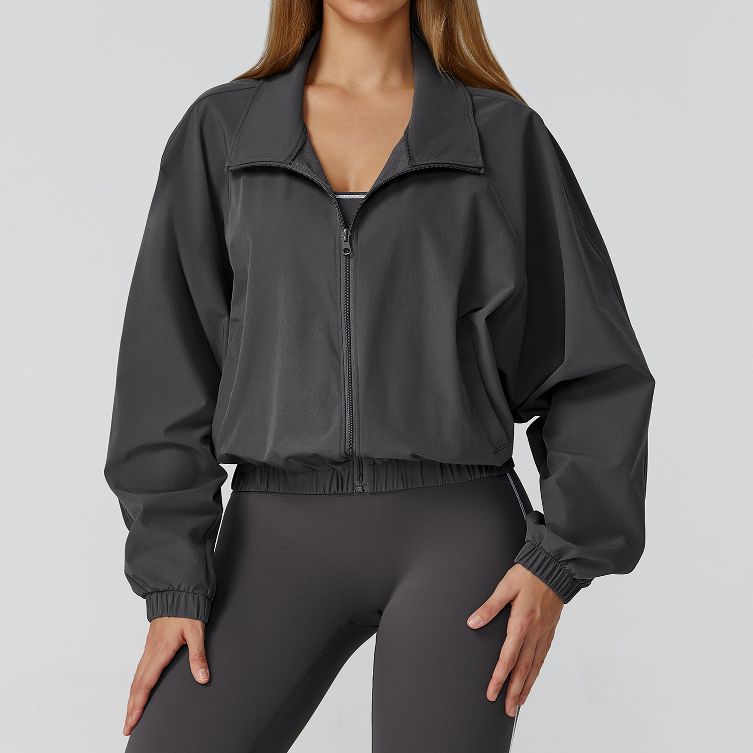 Quick-Dry Stand-Collar Sports Jacket 2031