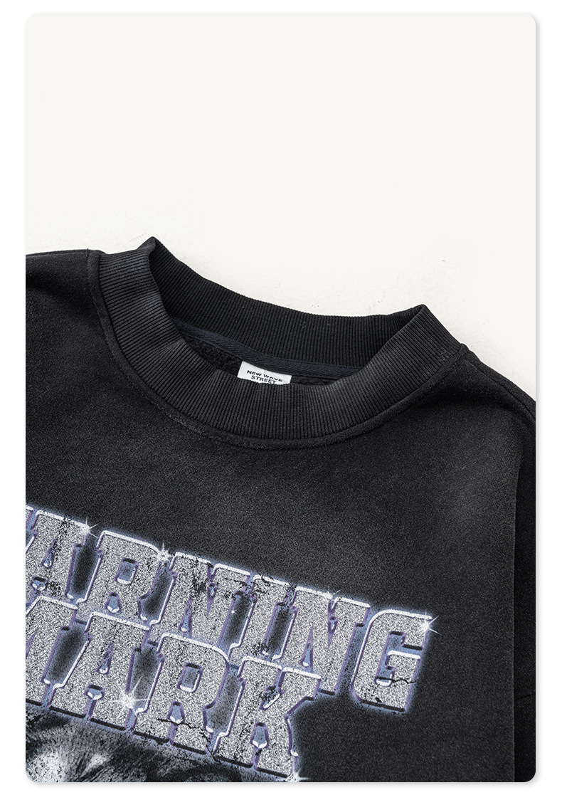 Loose American Vintage Crewneck Long Sleeve BE5683