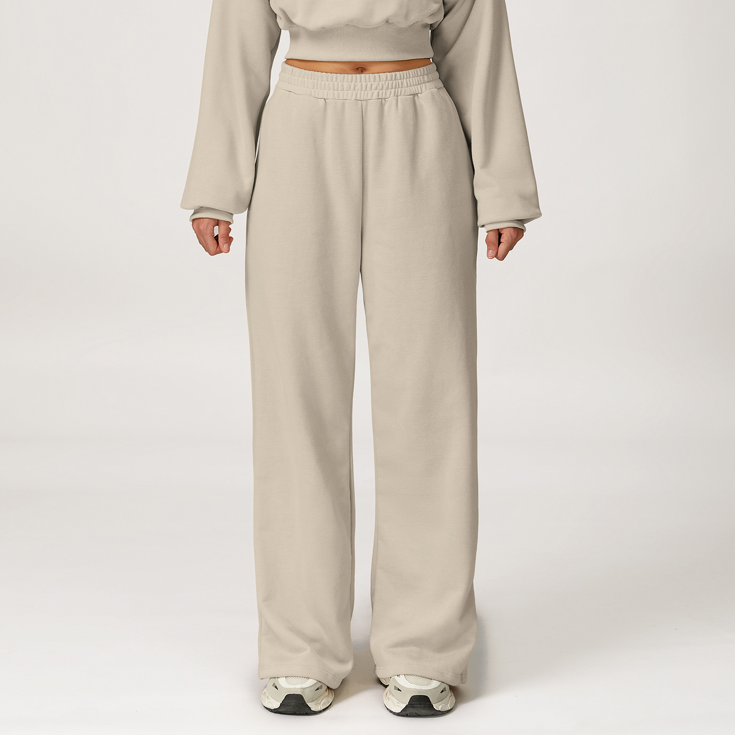 High Waist Wide Leg Sweatpants 4507