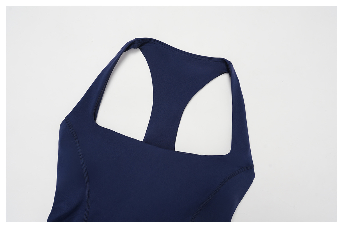 Y-Shaped Backless Tight Yoga Tank Top 2044