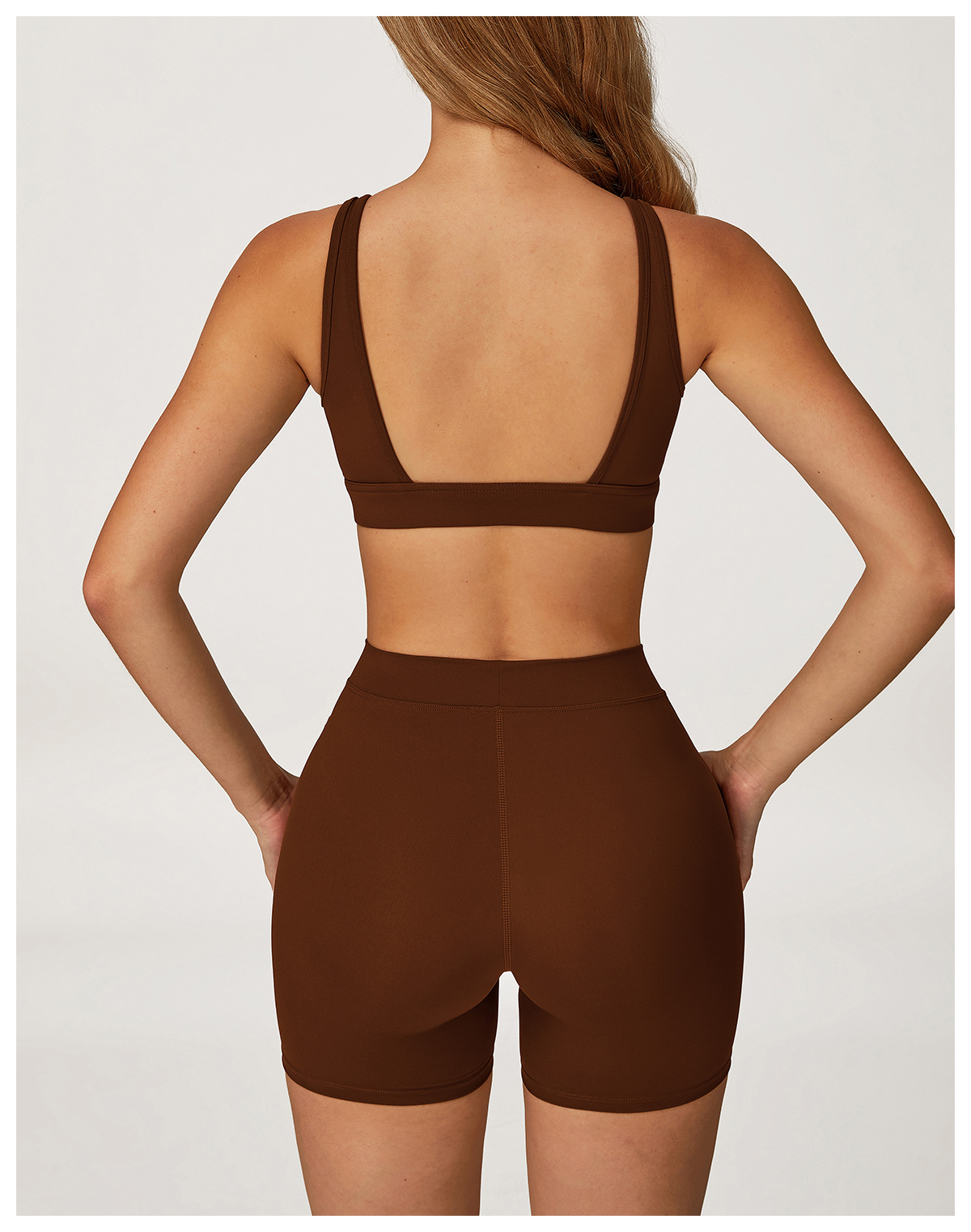 Fleece High Waist Butt Lifting Yoga Shorts 4507