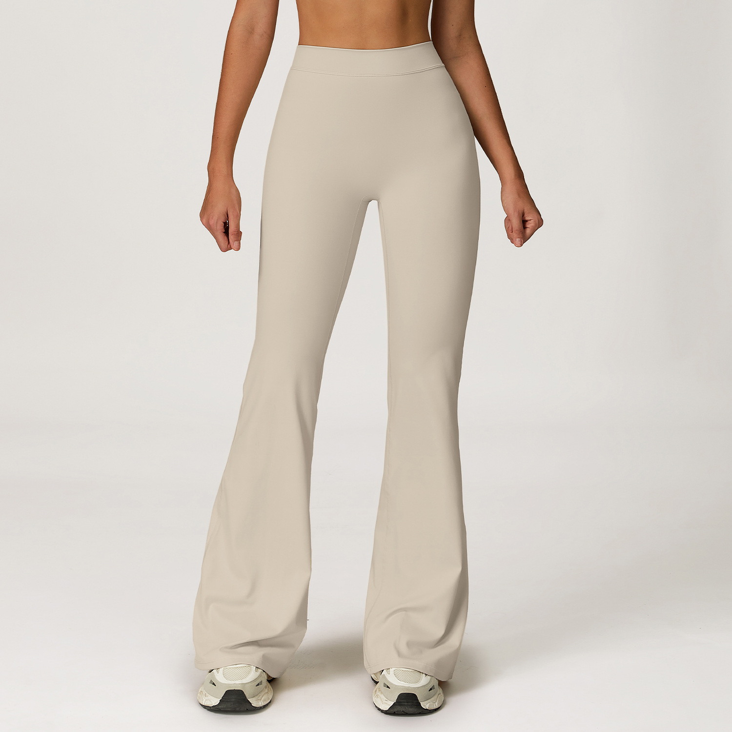 Factory Direct: Fleece High Waist Yoga Flare Pants 4507