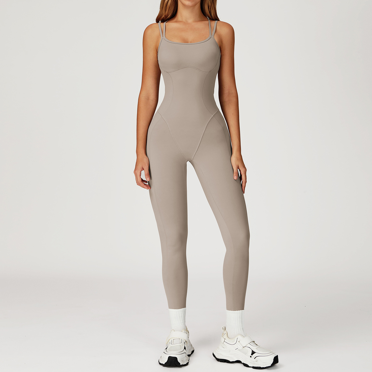 Crisscross Back Yoga Onesie 4509