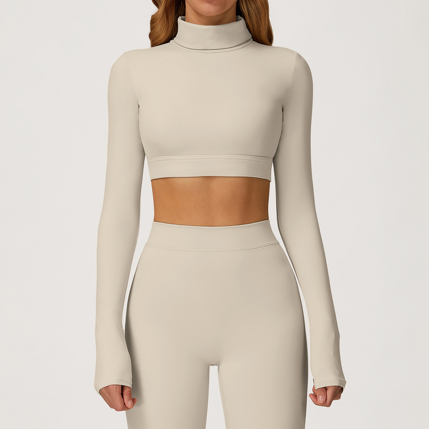 Wholesale Fleece Hollow Back Tight Yoga Tops for Women 4507