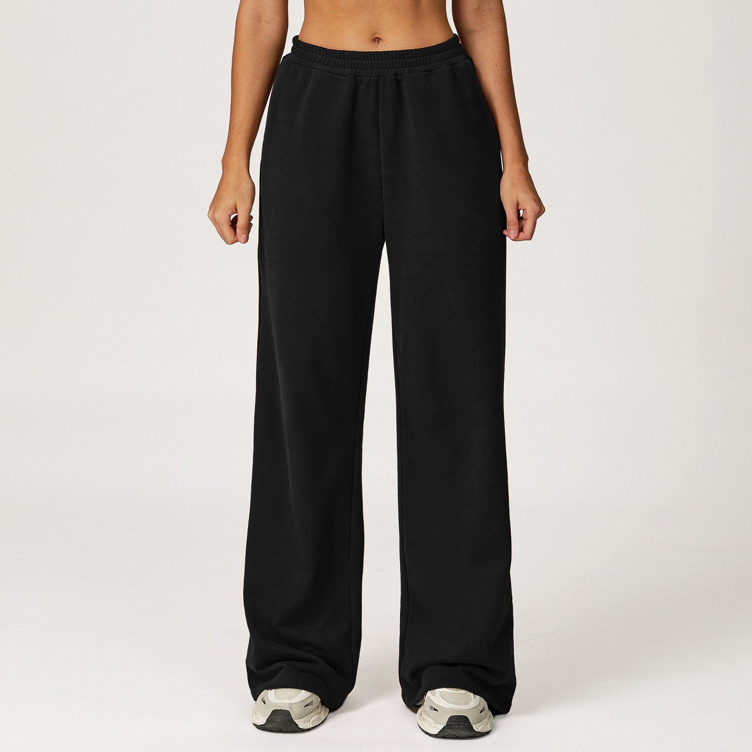 High Waist Wide Leg Sweatpants 4507