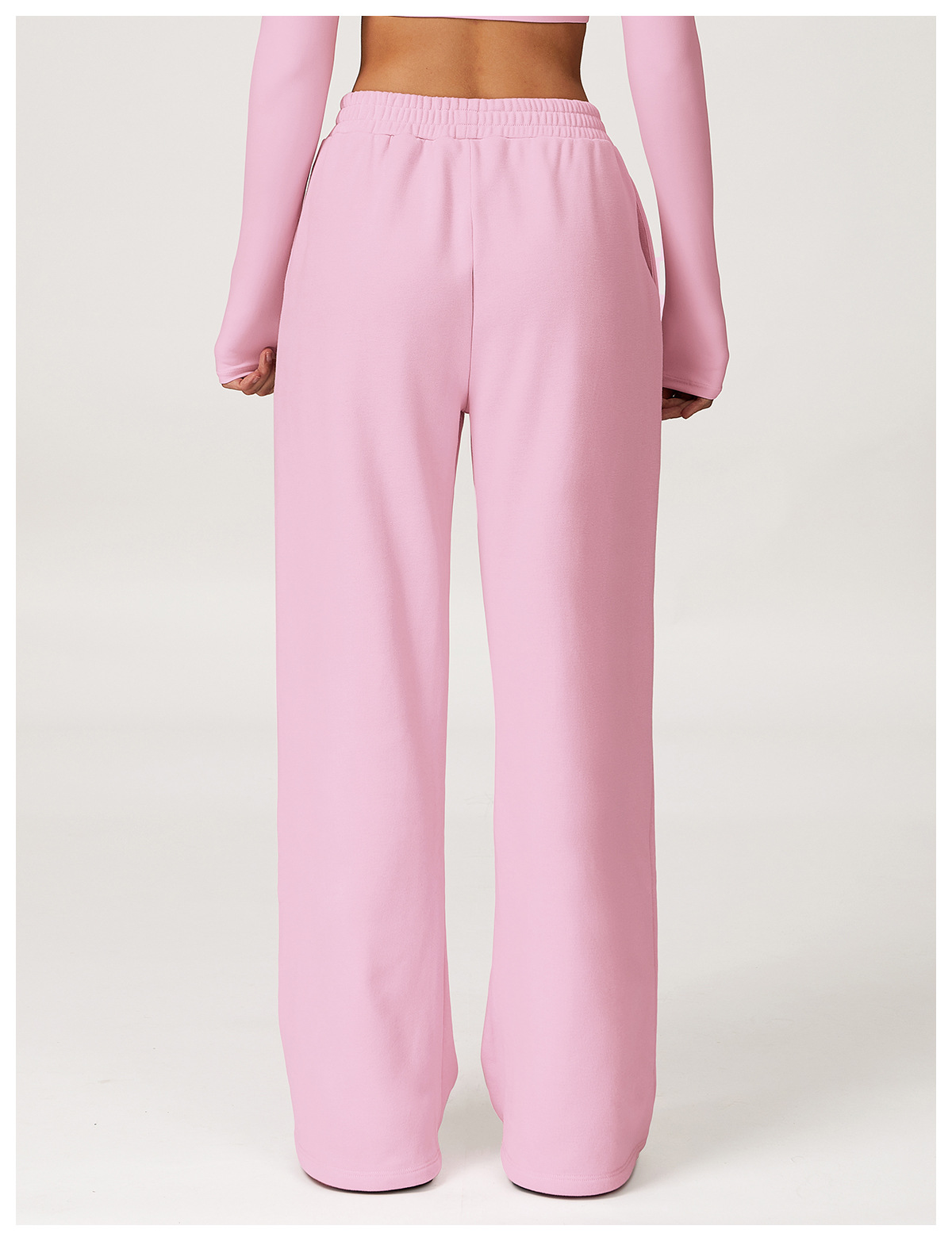 High Waist Wide Leg Sweatpants 4507