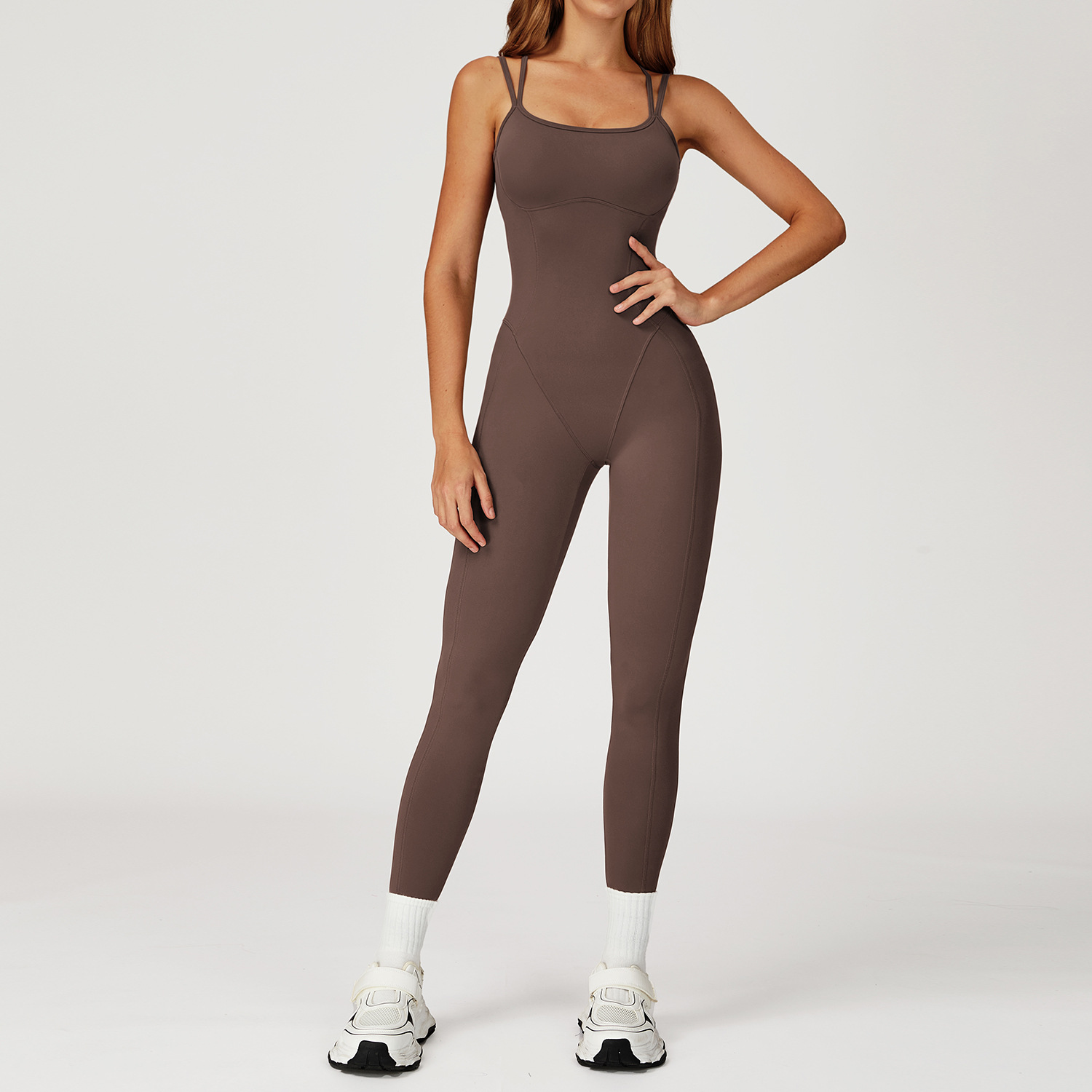 Crisscross Back Yoga Onesie 4509