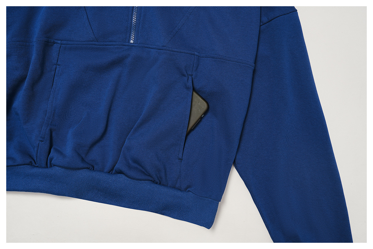 Zipper Windproof Sports Hoodie 4509