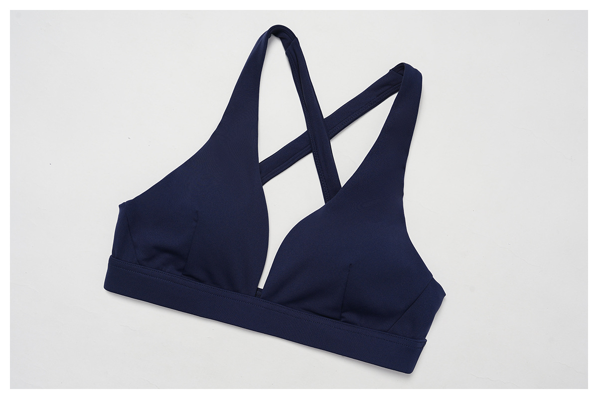 Crisscross Backless Yoga Bra 2044