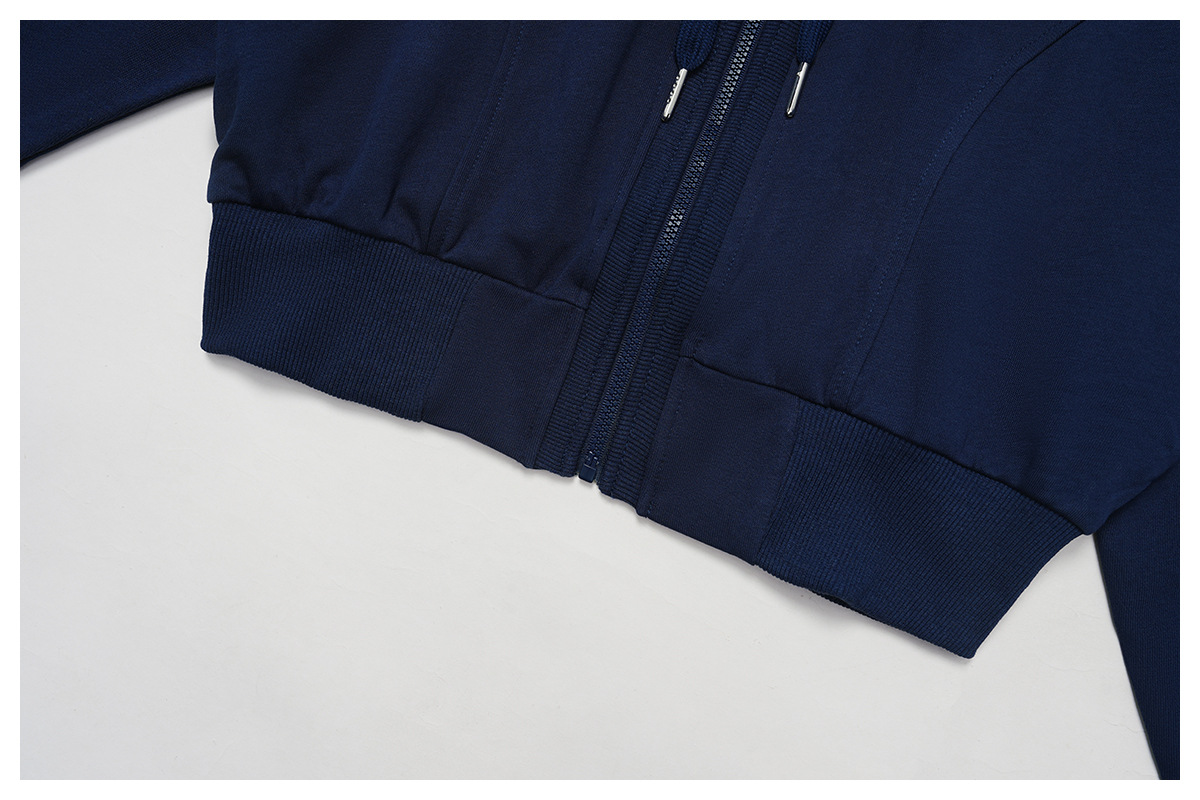 Hooded Zipper Windproof Sweatshirt 2044