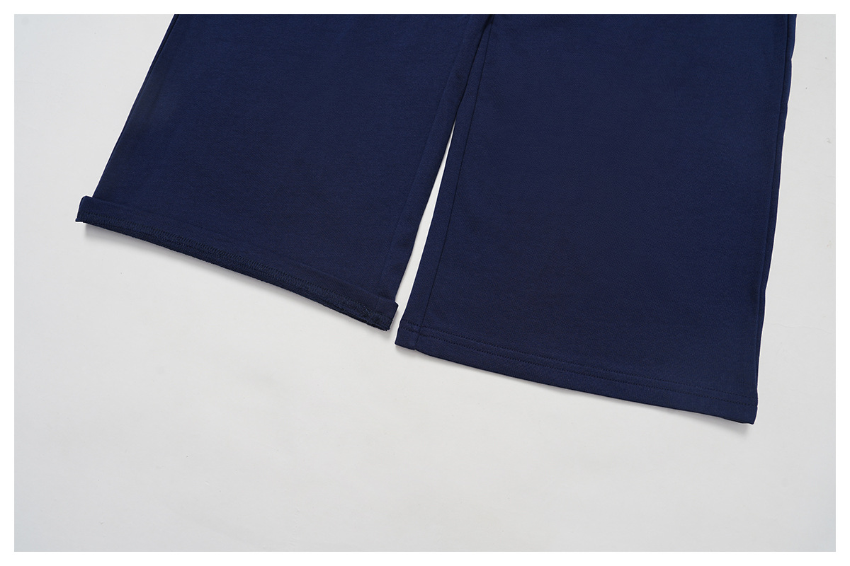 Straight-Leg Loose Sports Sweatpants 2044