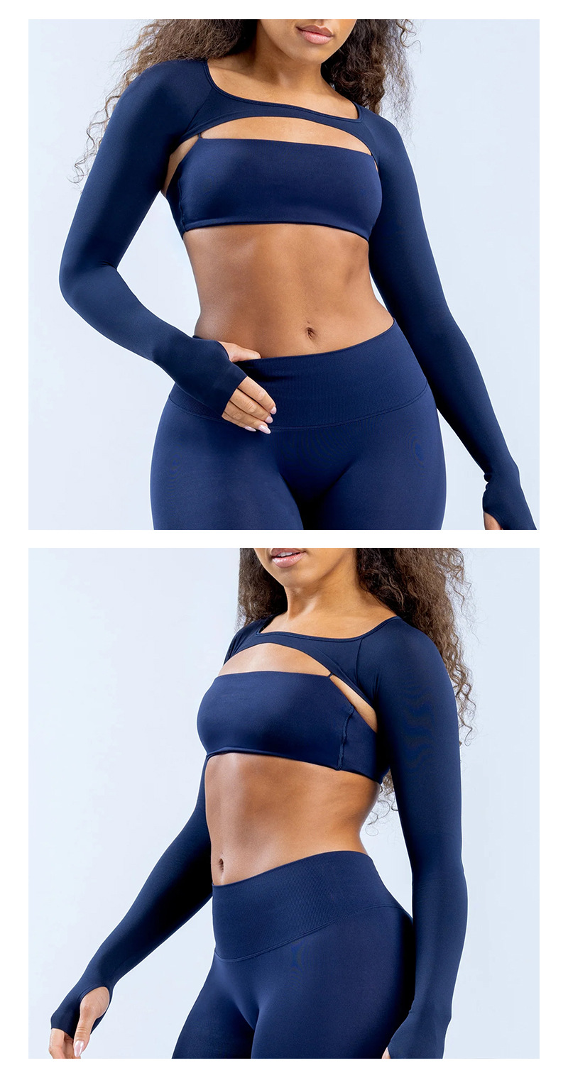  High Elasticity Sports Yoga Top Set LXH321