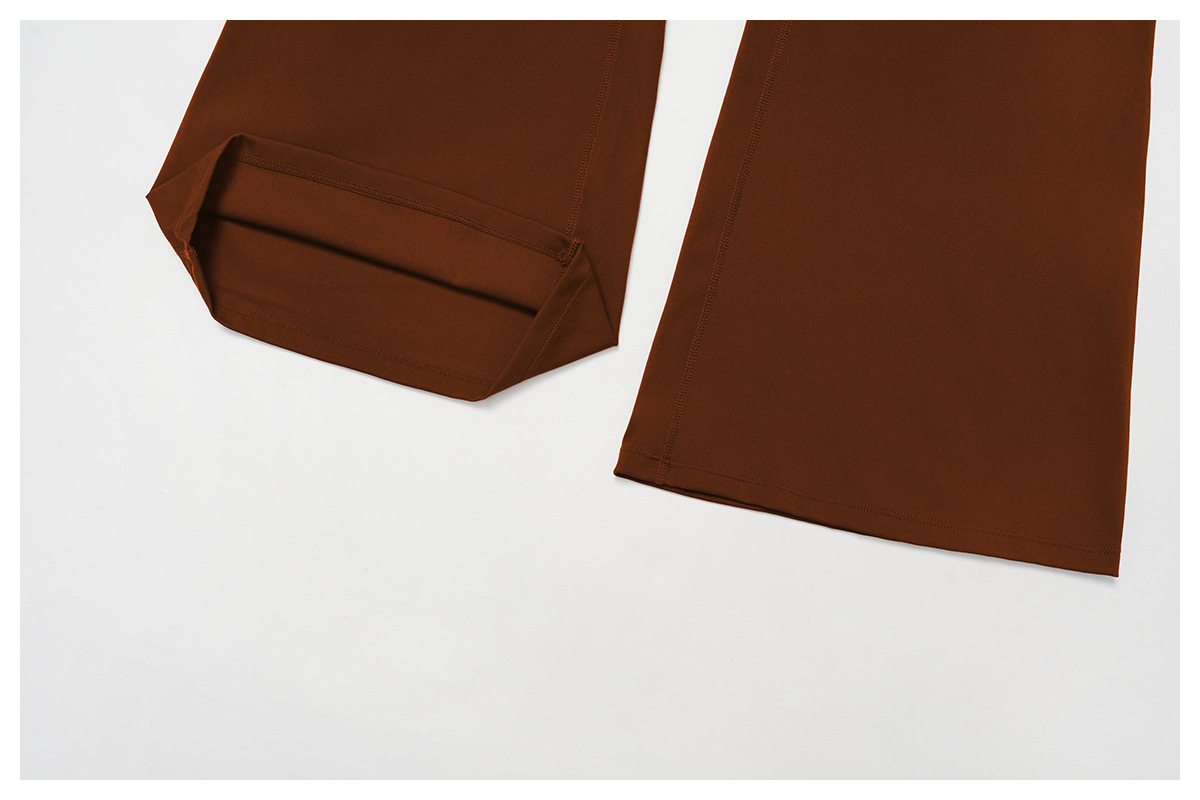 Factory Direct: Fleece High Waist Yoga Flare Pants 4507