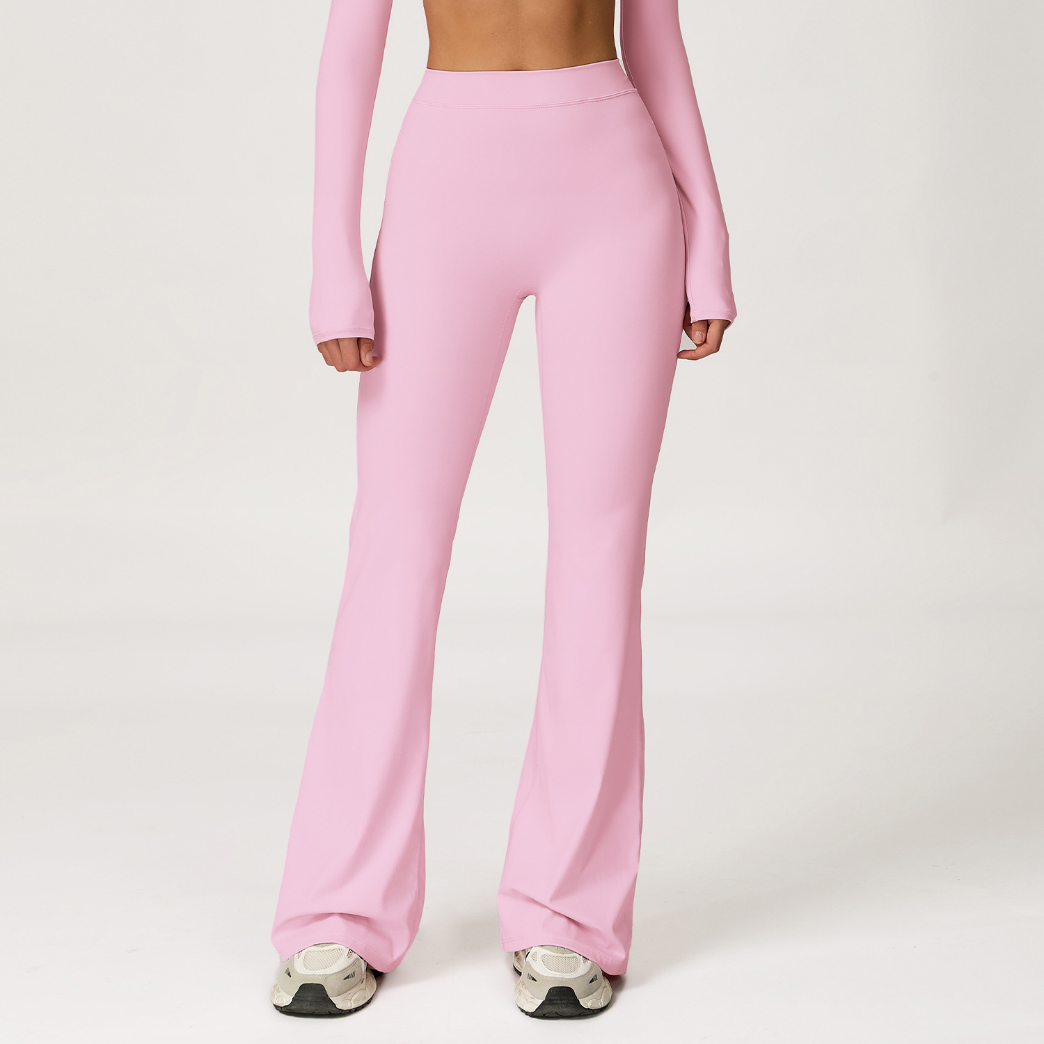 Factory Direct: Fleece High Waist Yoga Flare Pants 4507
