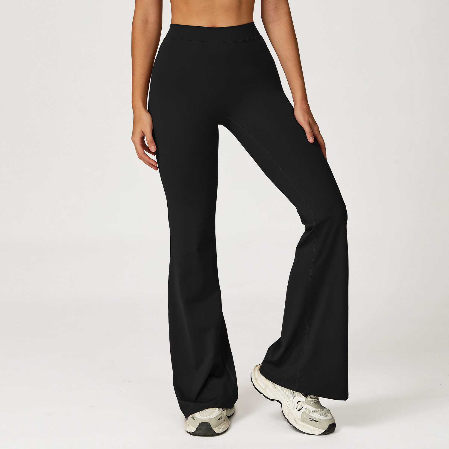 Factory Direct: Fleece High Waist Yoga Flare Pants 4507