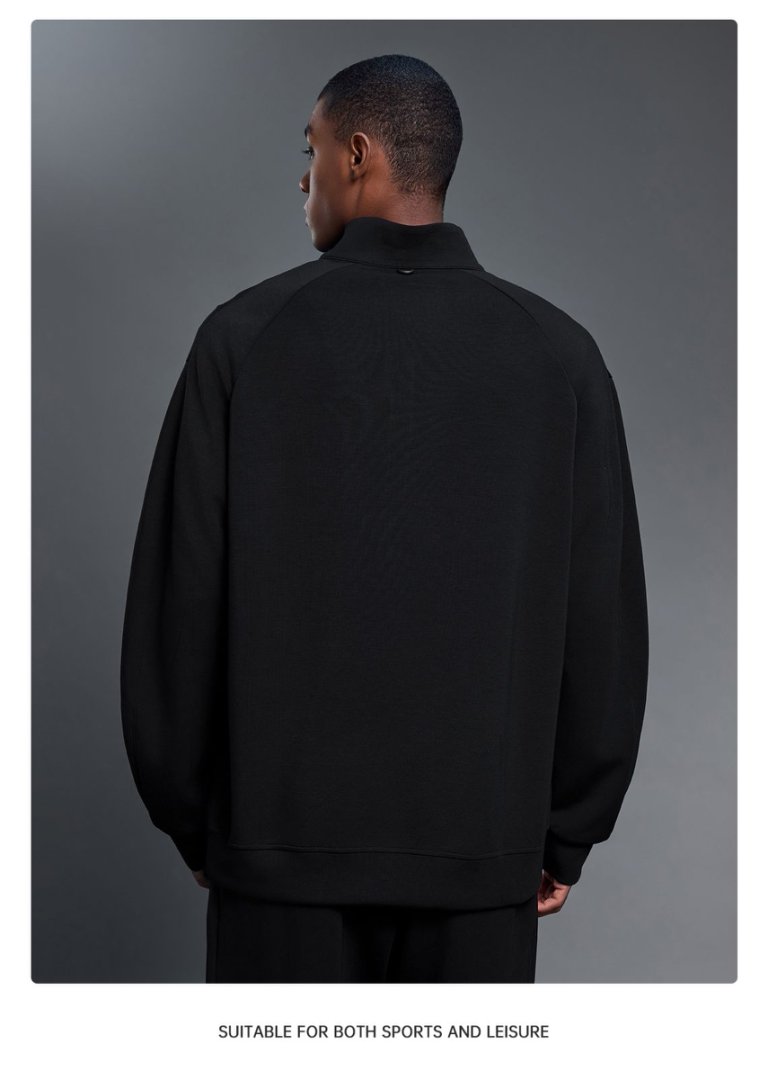 Men's half-zip turtleneck sweatshirt DMT027