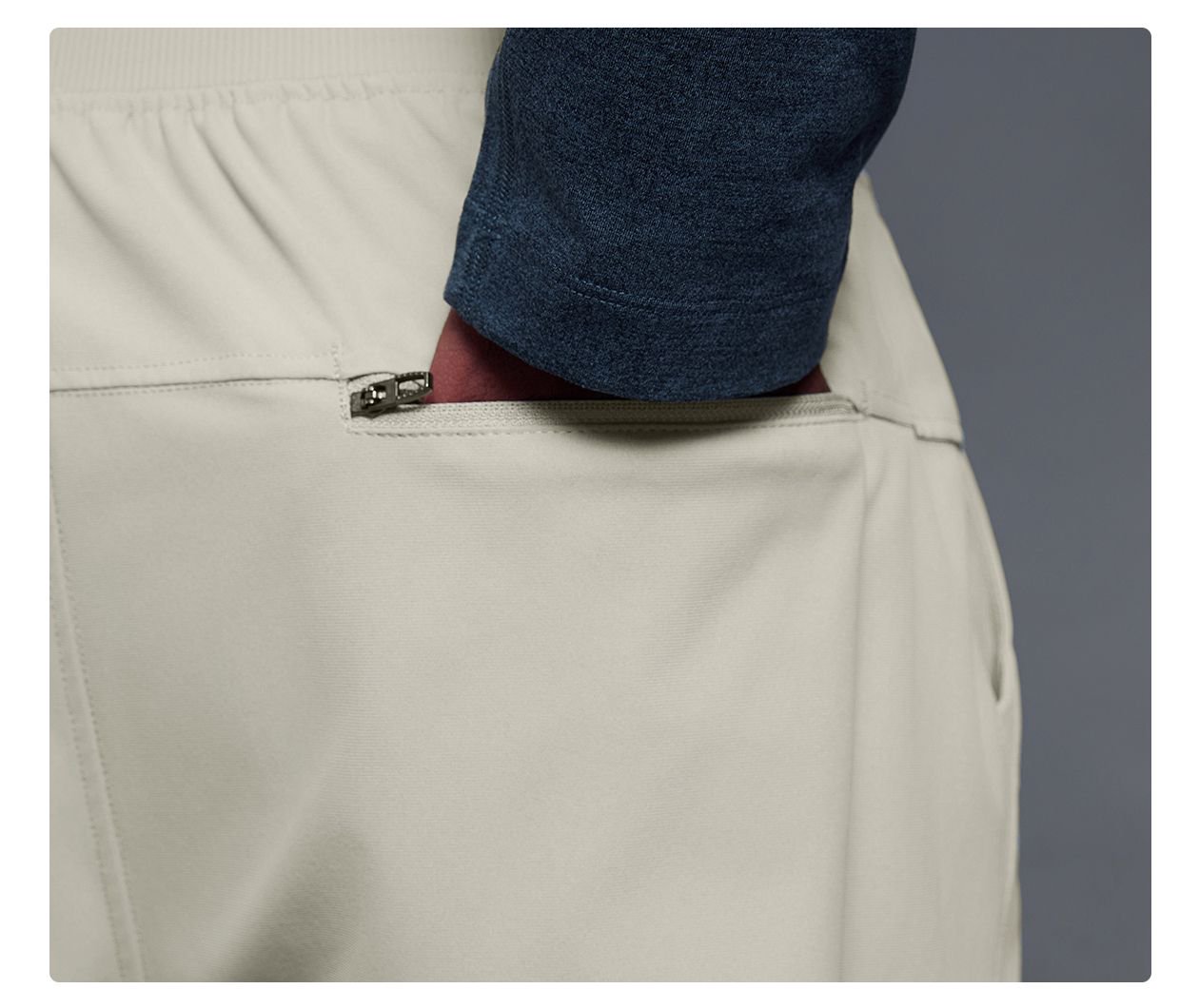  Men's classic slim-fit sports trousers DMK014