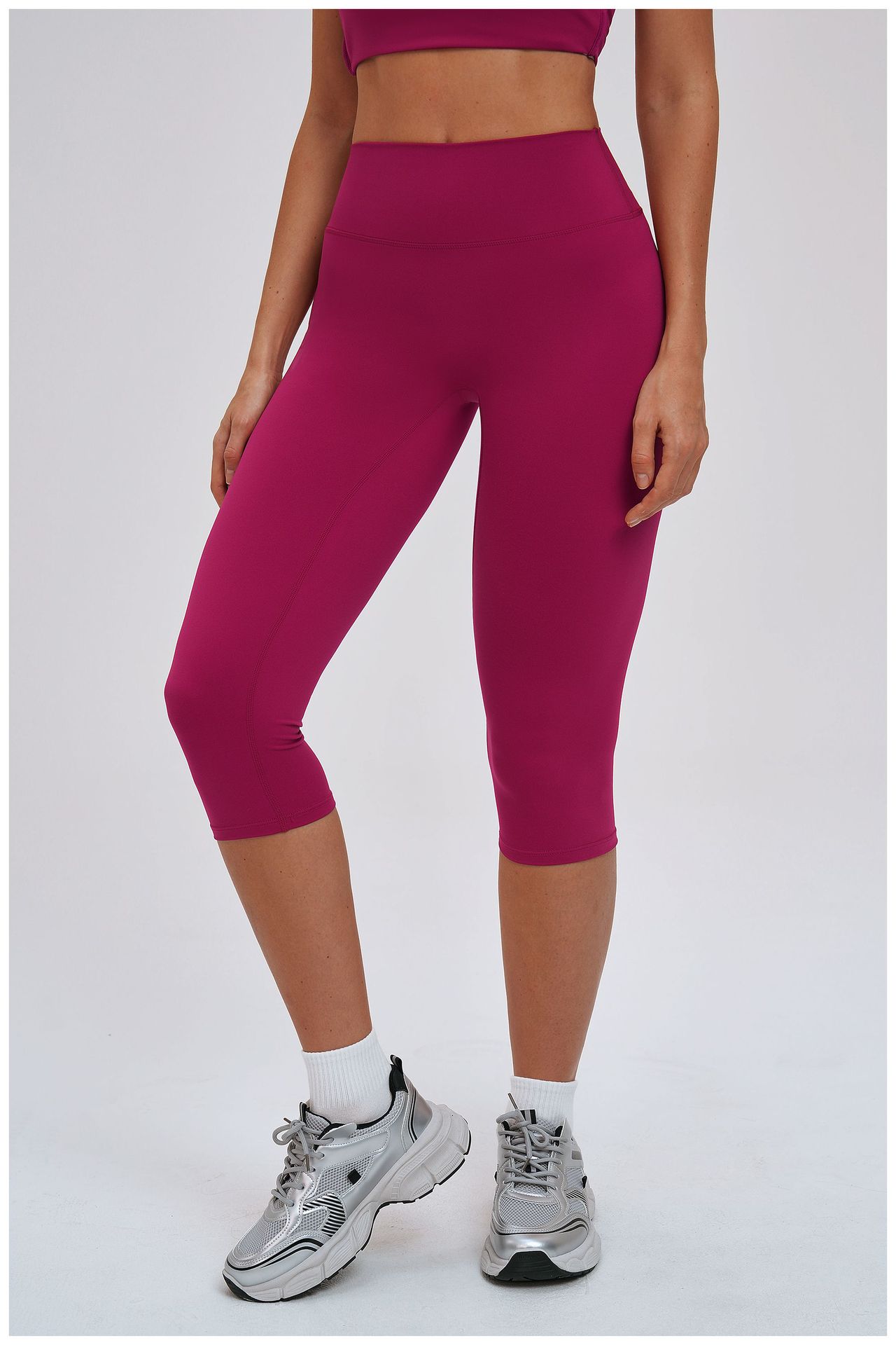 Brushed High-waisted Casual Leggings EZK5529