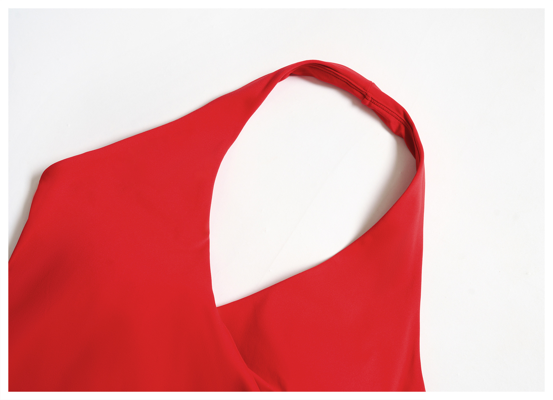 Brushed  V-neck Halter Yoga Tank Top EBX3109