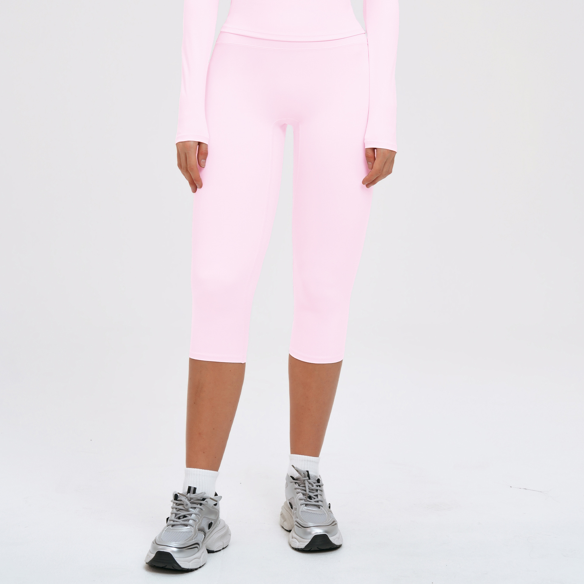 Brushed High-waisted Casual Leggings EZK5529